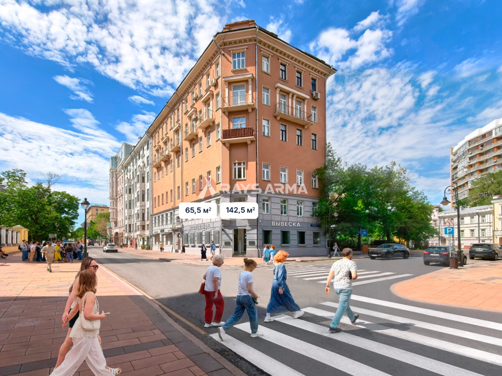Аренда помещения 65.50 кв.м. ЦАО ул. Малая Никитская, 8/1 - фотография №1