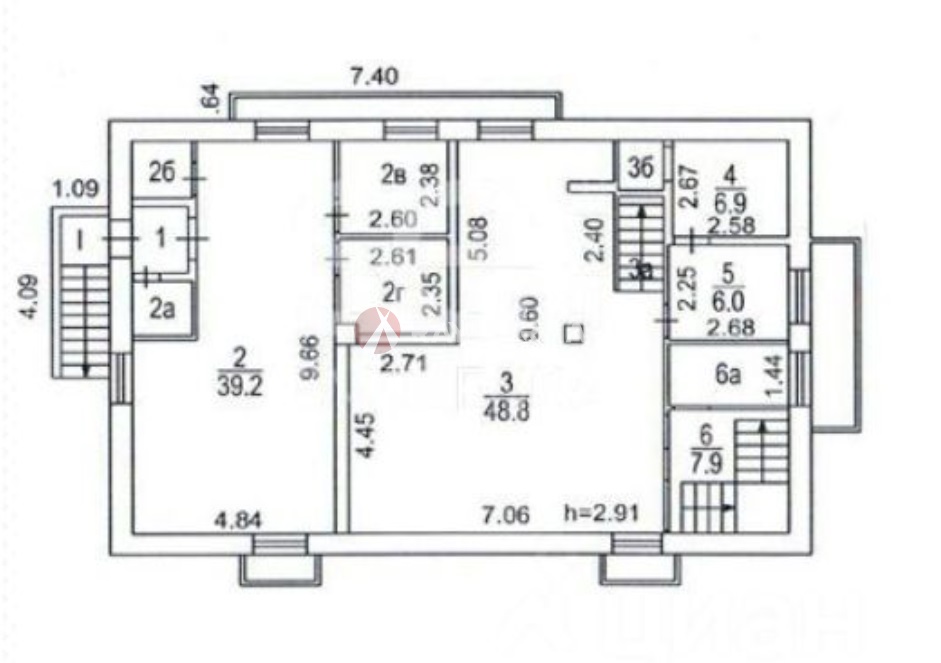 Продажа здания 696 кв.м. ЮАО пер. Духовской, 17стр16 - фотография №14