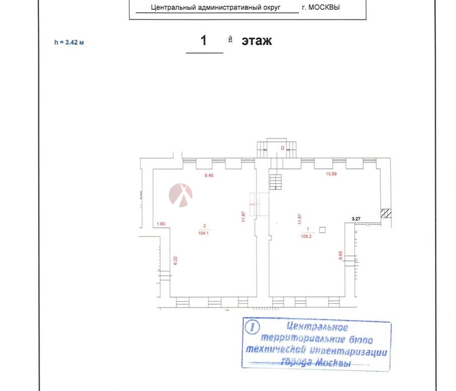 Продажа помещения 212.30 кв.м. ЦАО б-р Страстной, 4стр3 - фотография №8