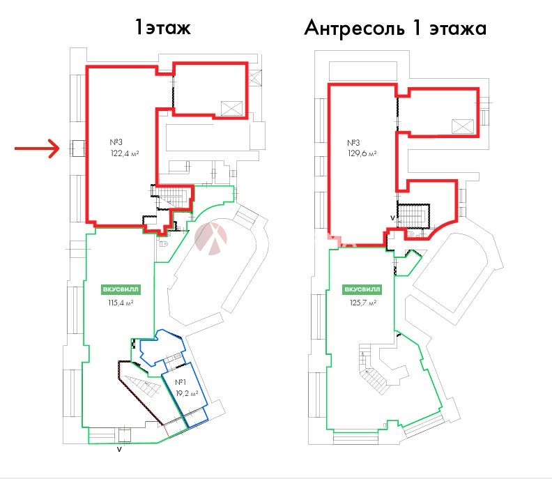 Продажа помещения 252 кв.м. ЦАО ул. Солянка, 1/2с2 - фотография №4