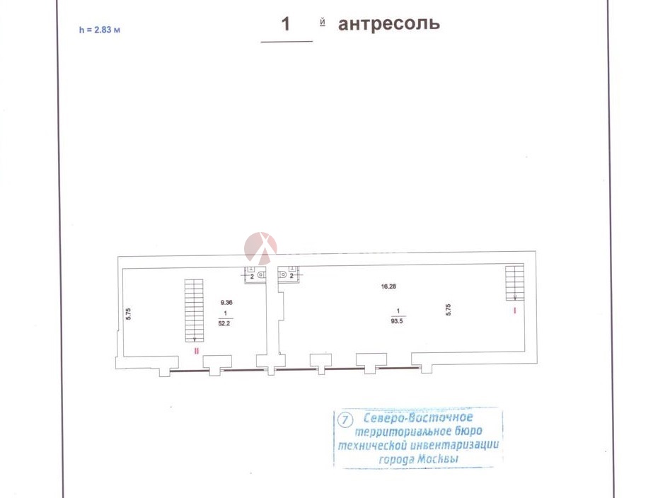 Продажа помещения 466.90 кв.м. СВАО пр-кт Мира, 81 - фотография №6