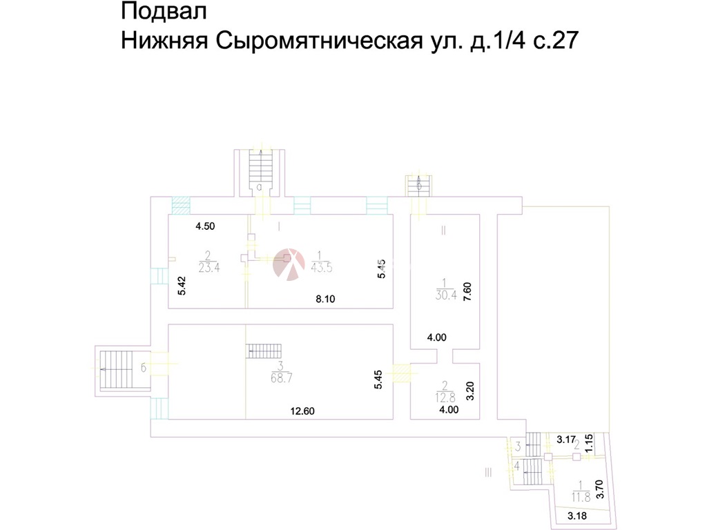 Продажа здания 1005.40 кв.м. ЦАО наб. Сыромятническая, 1/4 строение 27 - фотография №7