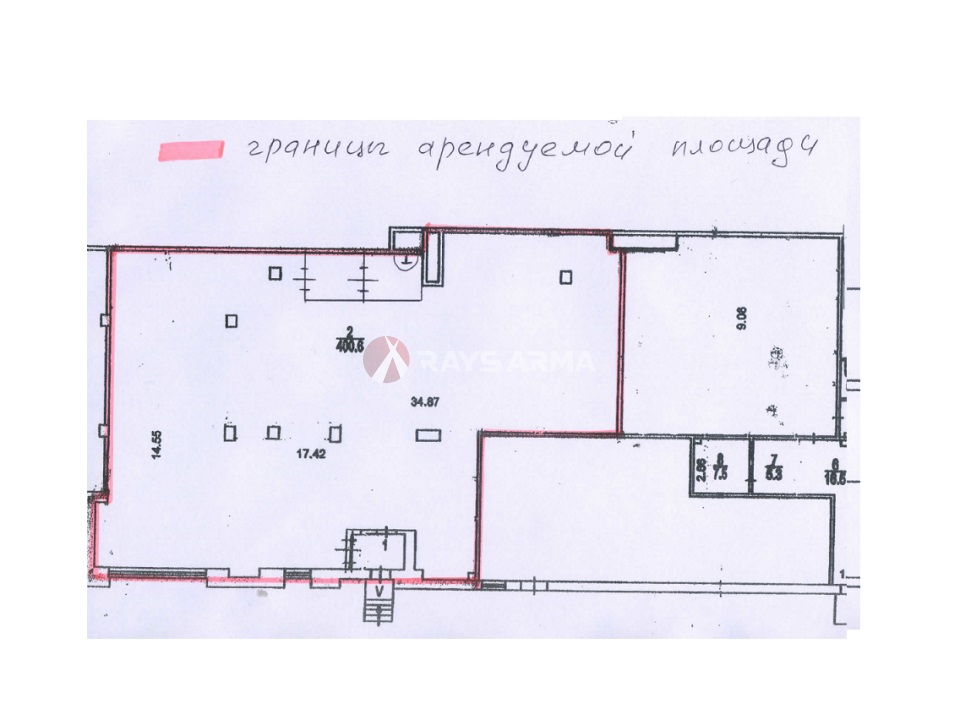 Аренда помещения 310 кв.м. ЮВАО б-р Хвалынский, 7/11к1 - фотография №8