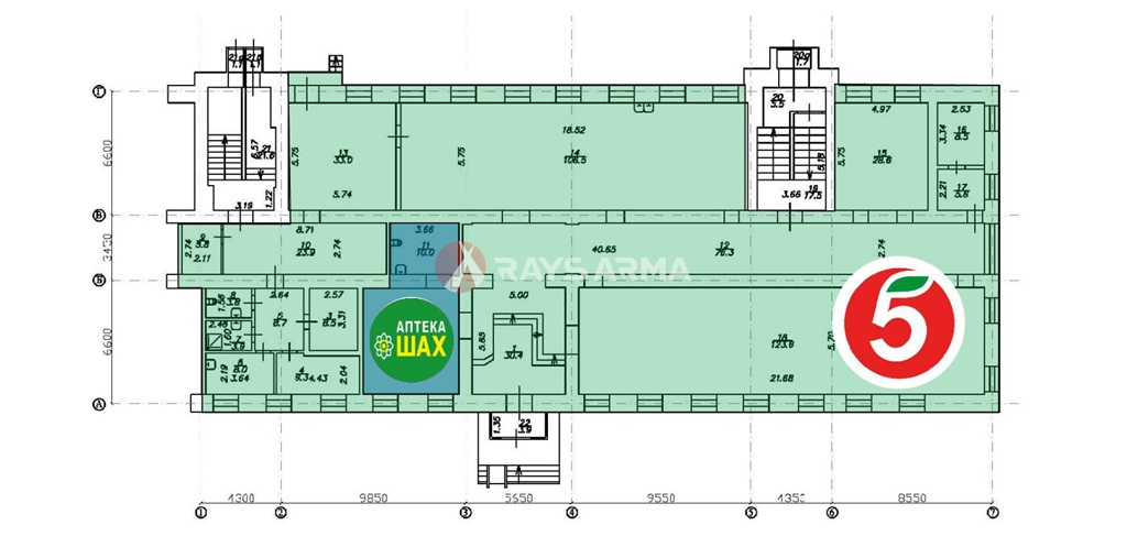 Продажа помещения 575.60 кв.м. ВАО ул. 14-Парковая, 8 - фотография №7