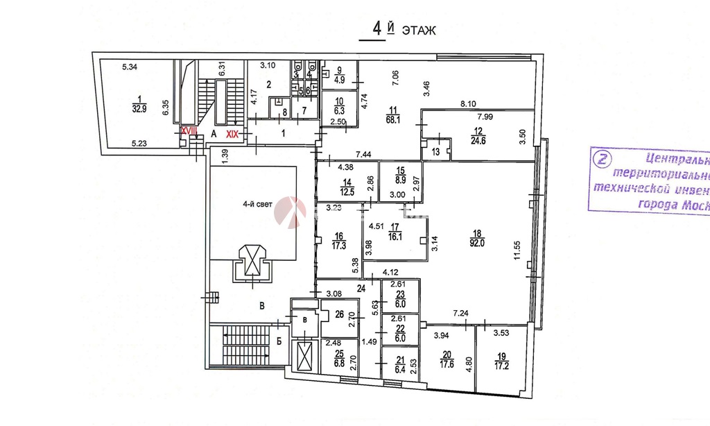 Продажа здания 4243.40 кв.м. ЦАО пер. Дровяной Б., 6 - фотография №14