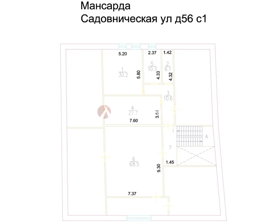 Продажа здания 1349 кв.м. ЦАО ул. Садовническая, 56с1 - фотография №6
