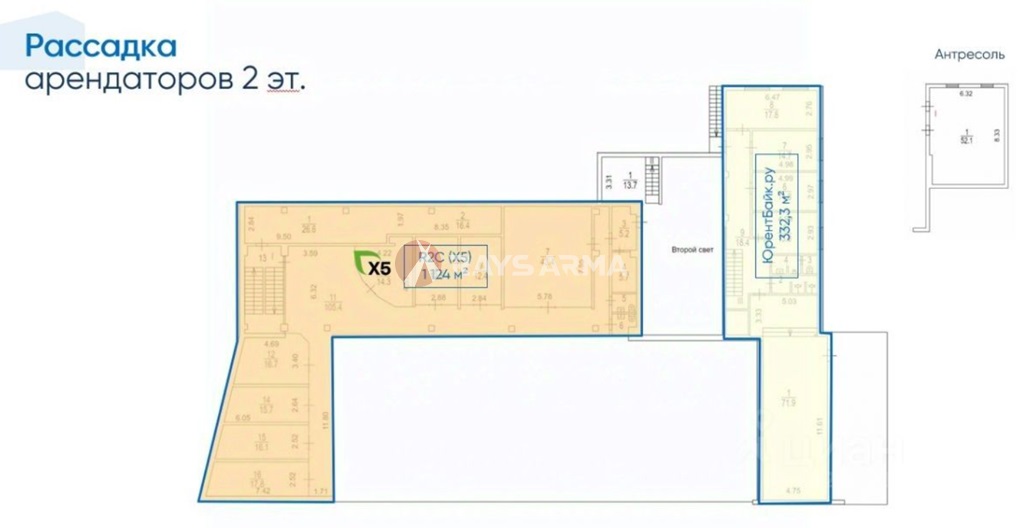 Продажа помещения 1103.10 кв.м. СВАО ул. Добролюбова, 2Бс1 - фотография №9