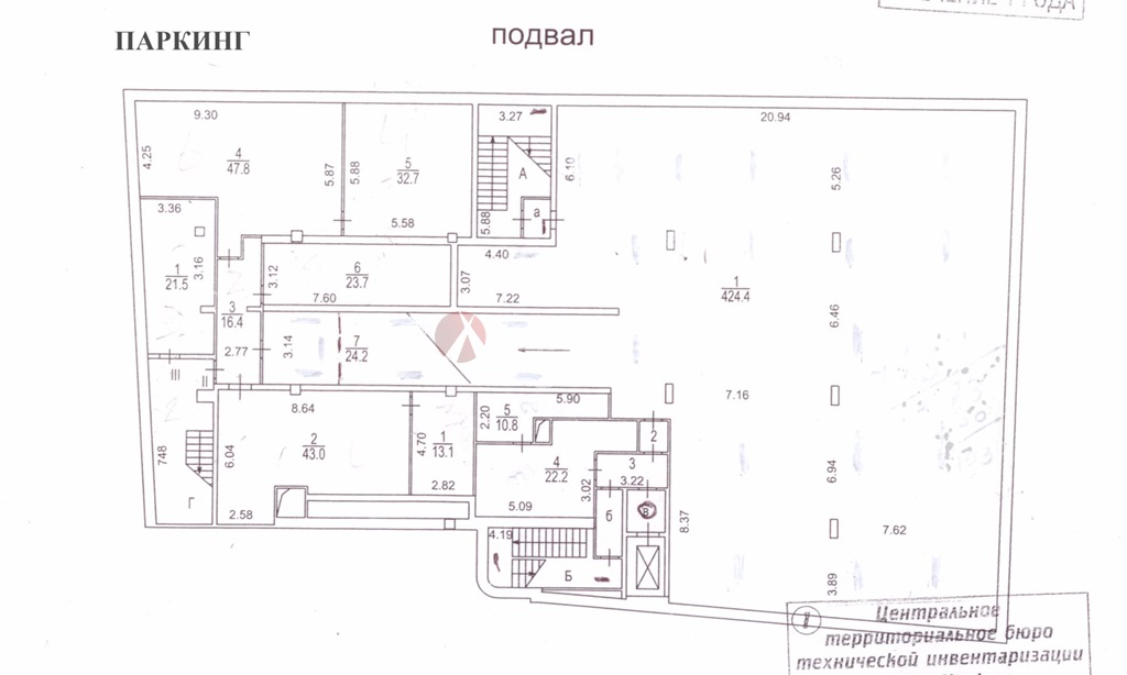 Продажа здания 4243.40 кв.м. ЦАО пер. Дровяной Б., 6 - фотография №9