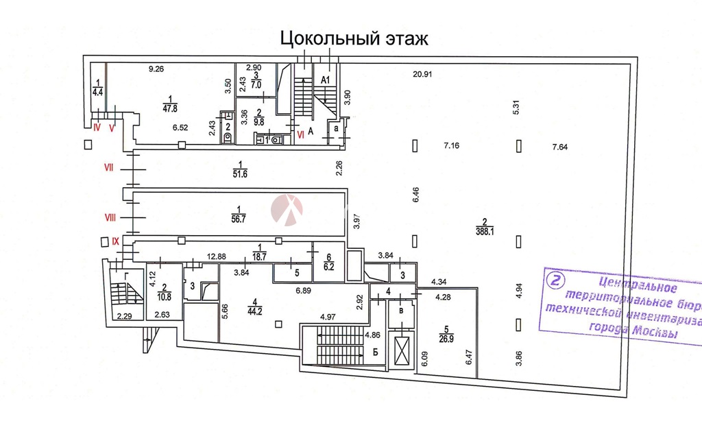 Продажа здания 4243.40 кв.м. ЦАО пер. Дровяной Б., 6 - фотография №10