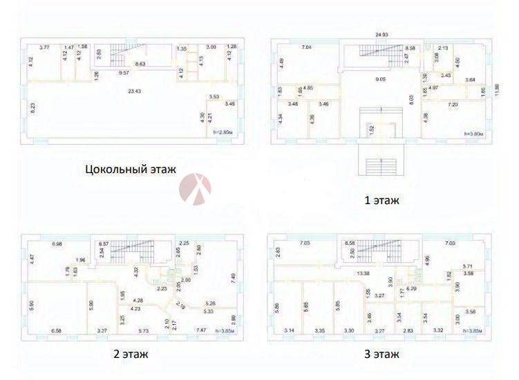 Продажа здания 969 кв.м. ЦАО наб. Академика Туполева, 15к17 - фотография №9