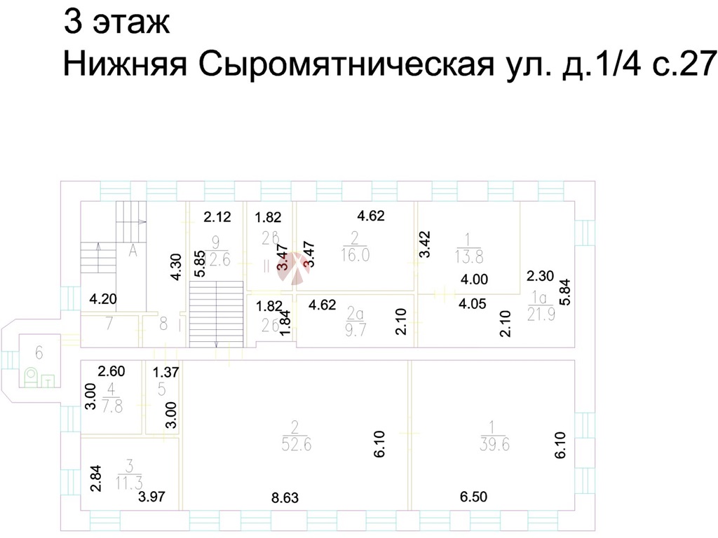 Продажа здания 1005.40 кв.м. ЦАО наб. Сыромятническая, 1/4 строение 27 - фотография №6